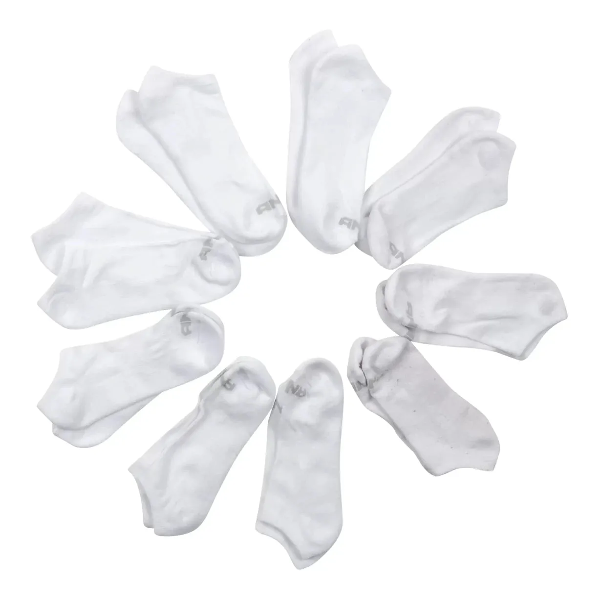 AND1 No Show Socks 9-Pack - Men's