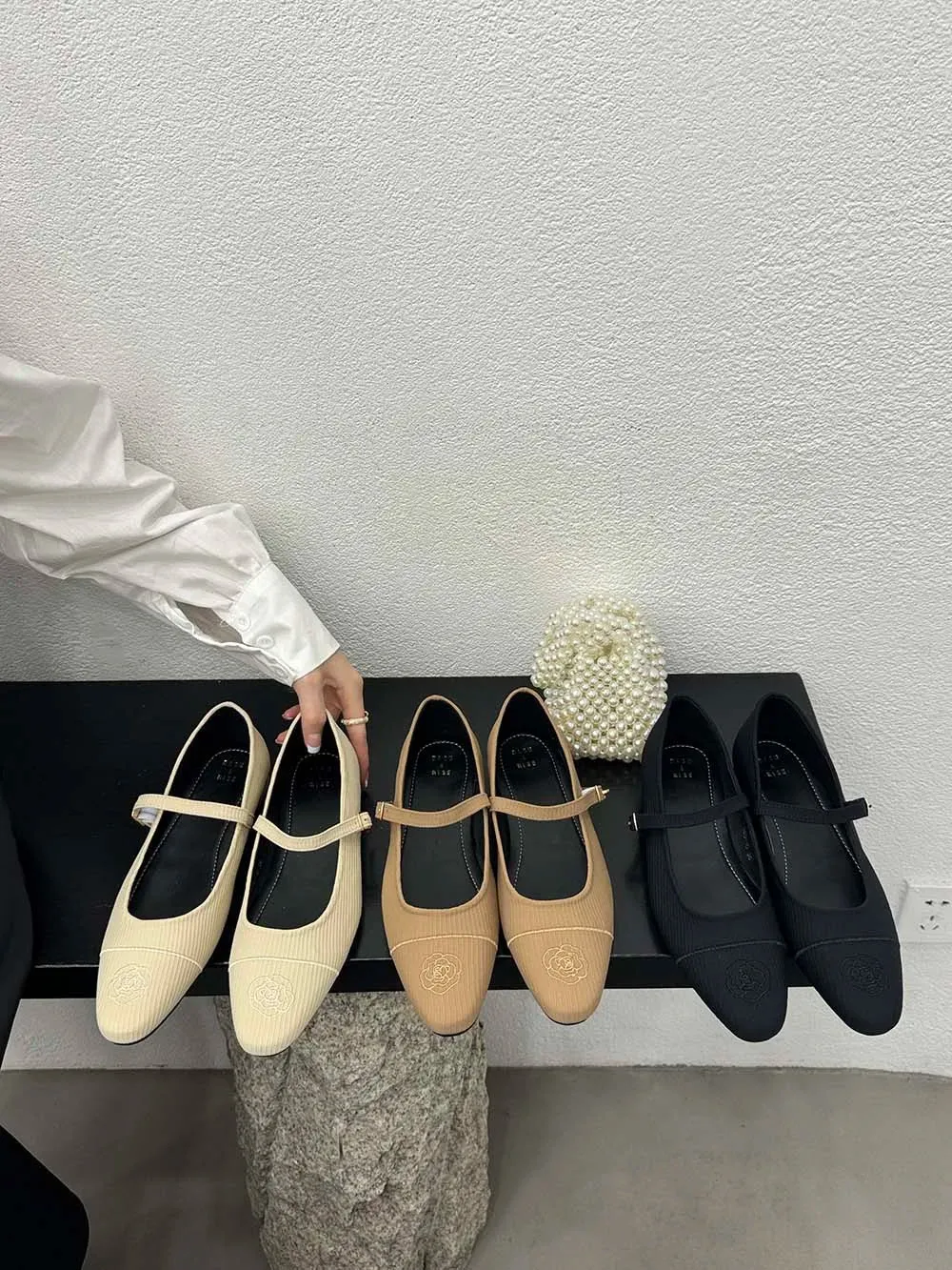 binfenxie  -  Round Toe Women Loafers 2024 New Arrivals Black Beige Khaki Belt Buckle Autumn Spring Dress Shoes Woman Low Heeled Party Pumps