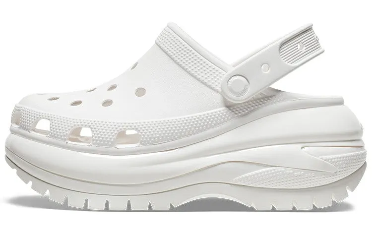 Crocs Classic Mega Crush clogs, white