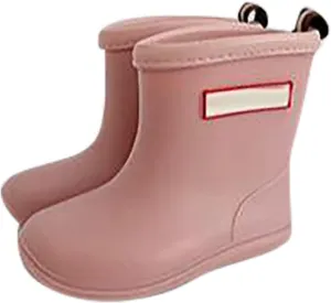 IWIHMIV Toddler Waterproof Shoes Infant Rain Boots Rain Boots Girls Kids Rain Boots for Boys Girls Waterproof Toddler Rain Boots