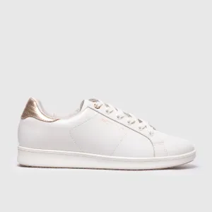 Jackie III White/Rose Gold Lizard