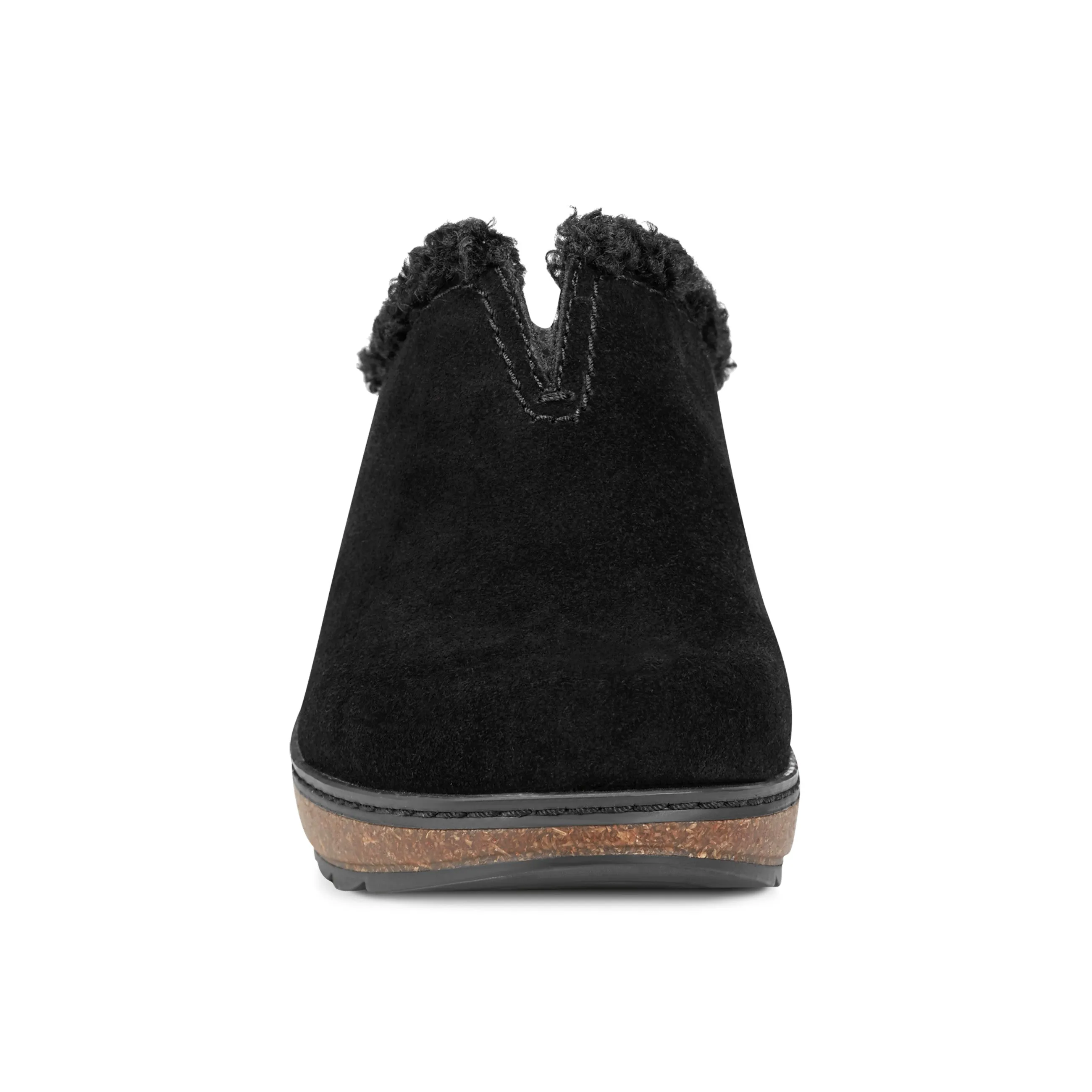 Kolia Round Toe Slip-on Casual Heeled Mules