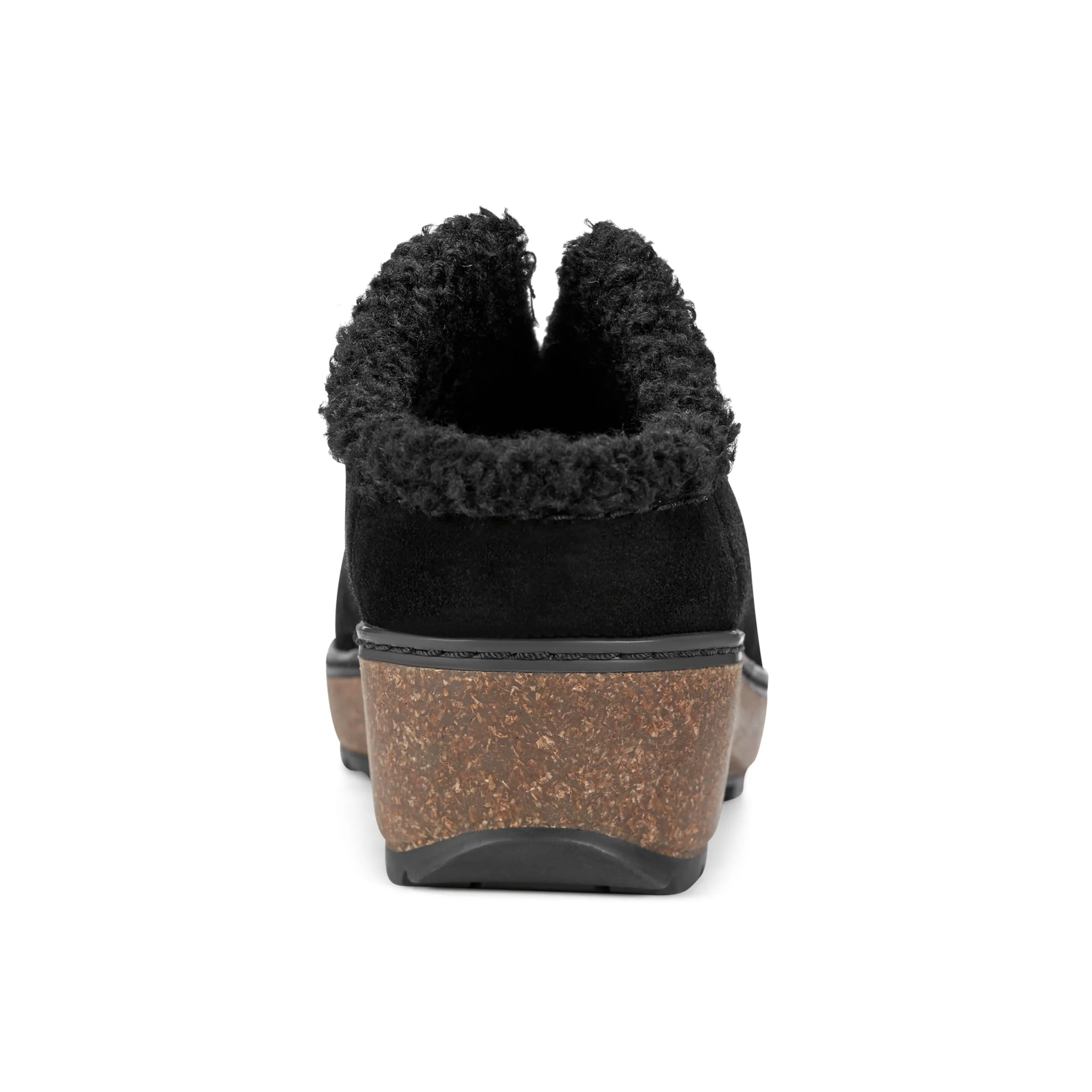 Kolia Round Toe Slip-on Casual Heeled Mules