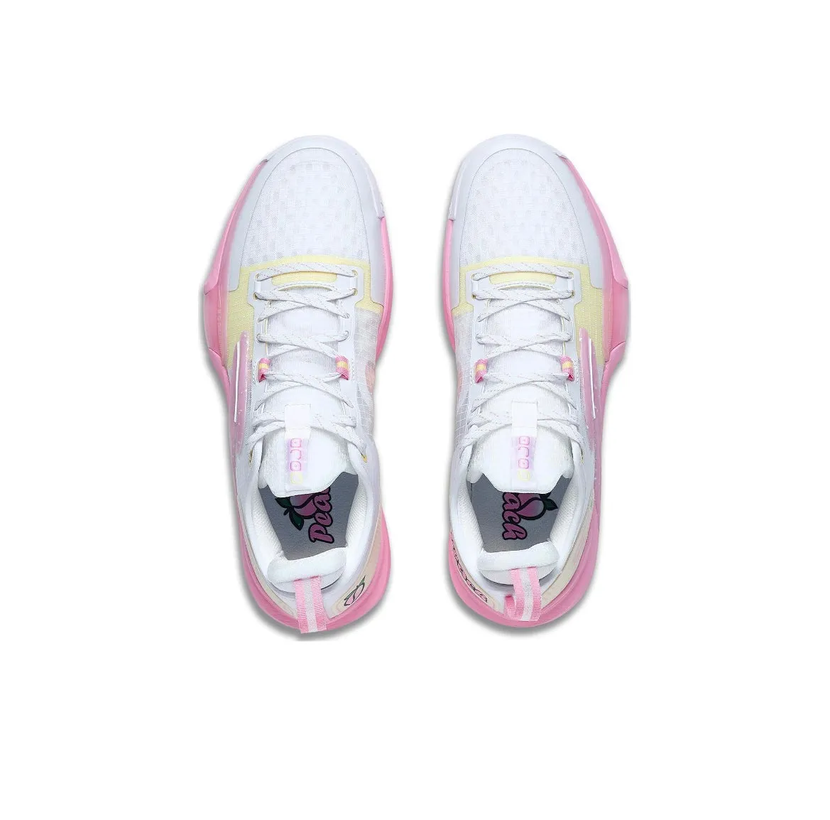 Premium Li Ning Speed 9 Summer Edition Tennis Shoes in Vibrant Peach - Enhanced Comfort and Breathability