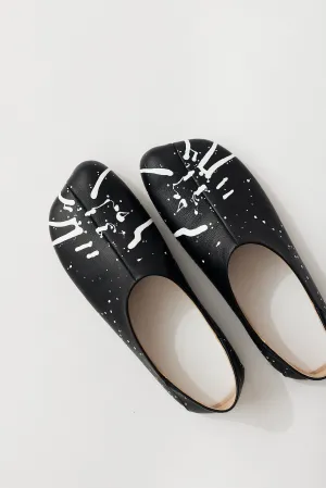 MM6 Maison Margiela Dripping Flat Goat Slipper