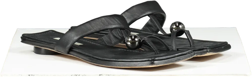 Neil J.Rodgers Black Samira Sandal UK 8 EU 41 