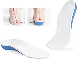 Orthopedic Shoes Insoles for Children's Arch Support Insoles Inserts Flat Feet X/O Leg (3 Big Kids)