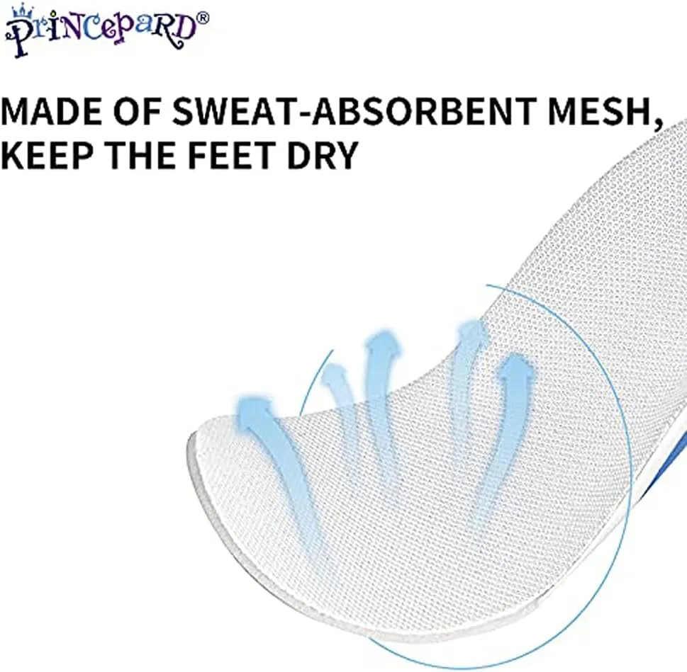 Orthopedic Shoes Insoles for Children's Arch Support Insoles Inserts Flat Feet X/O Leg (3 Big Kids)