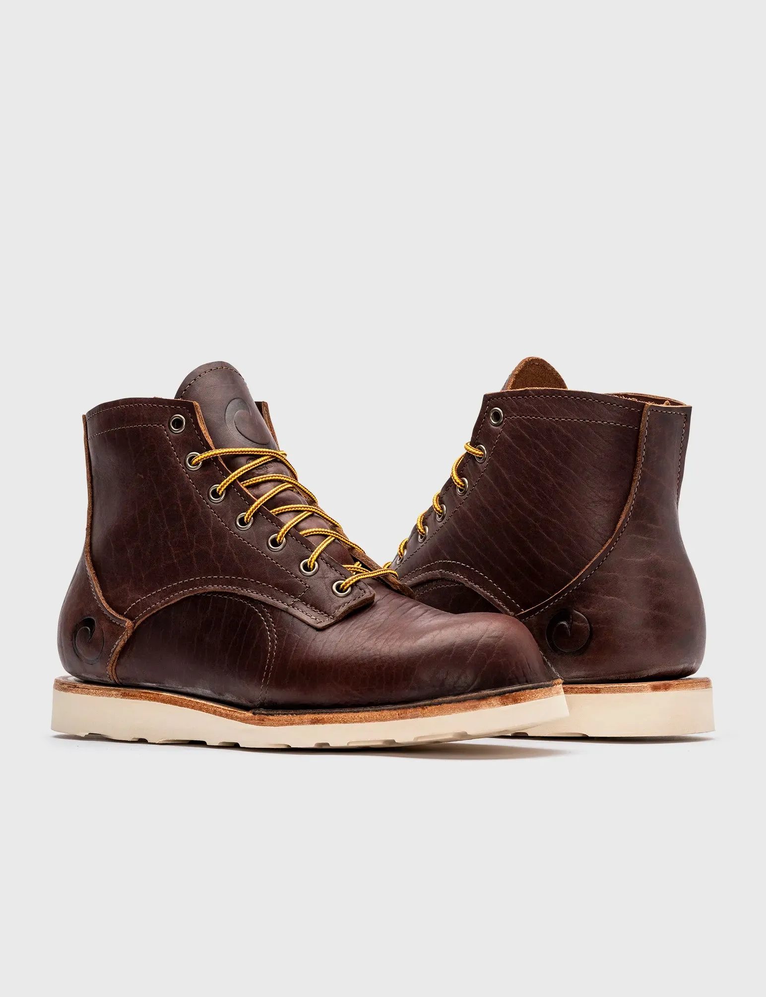 THE AMERICAN BISON 6 INCH BOOT - CHRISTY NATURAL