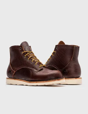 THE AMERICAN BISON 6 INCH BOOT - CHRISTY NATURAL