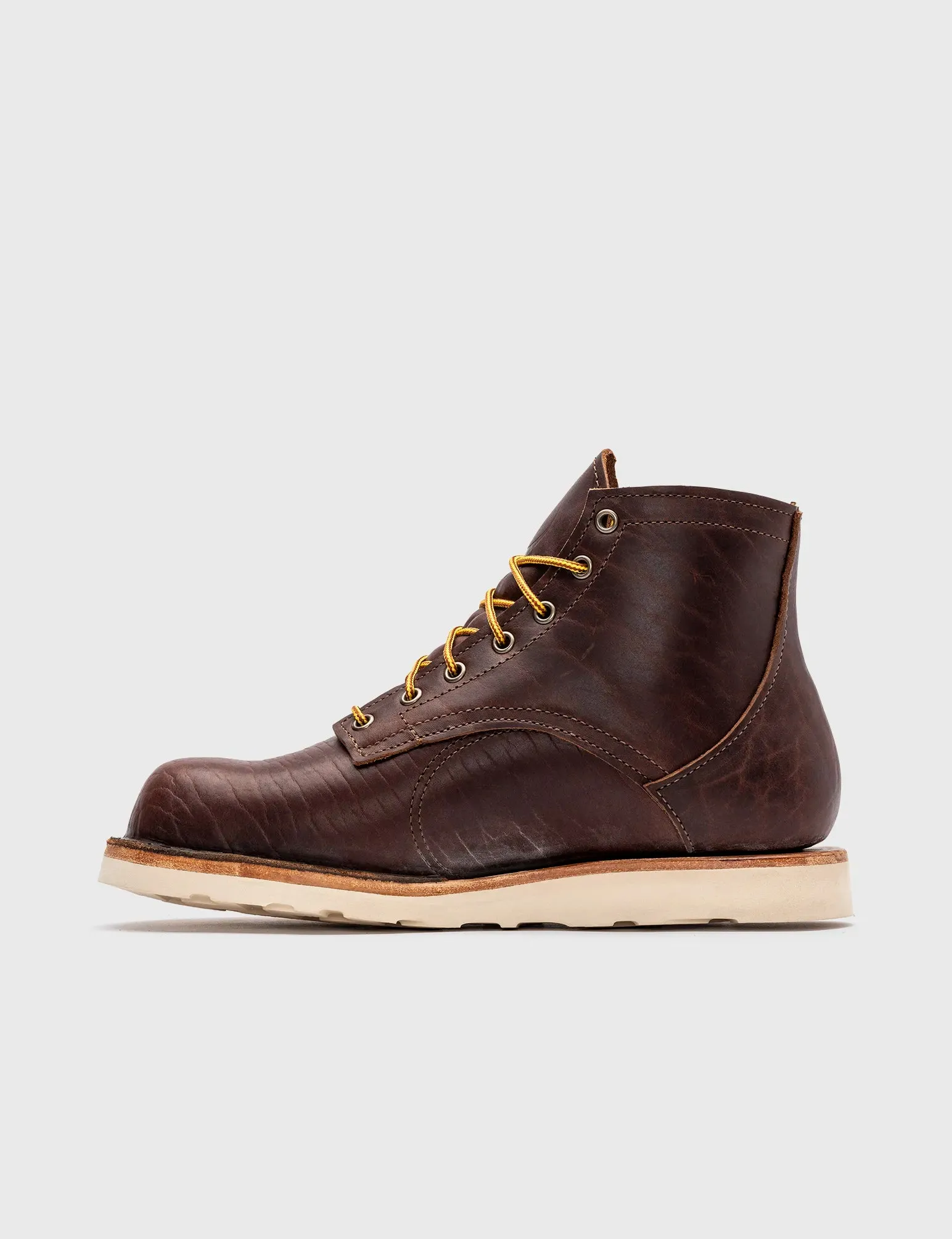 THE AMERICAN BISON 6 INCH BOOT - CHRISTY NATURAL