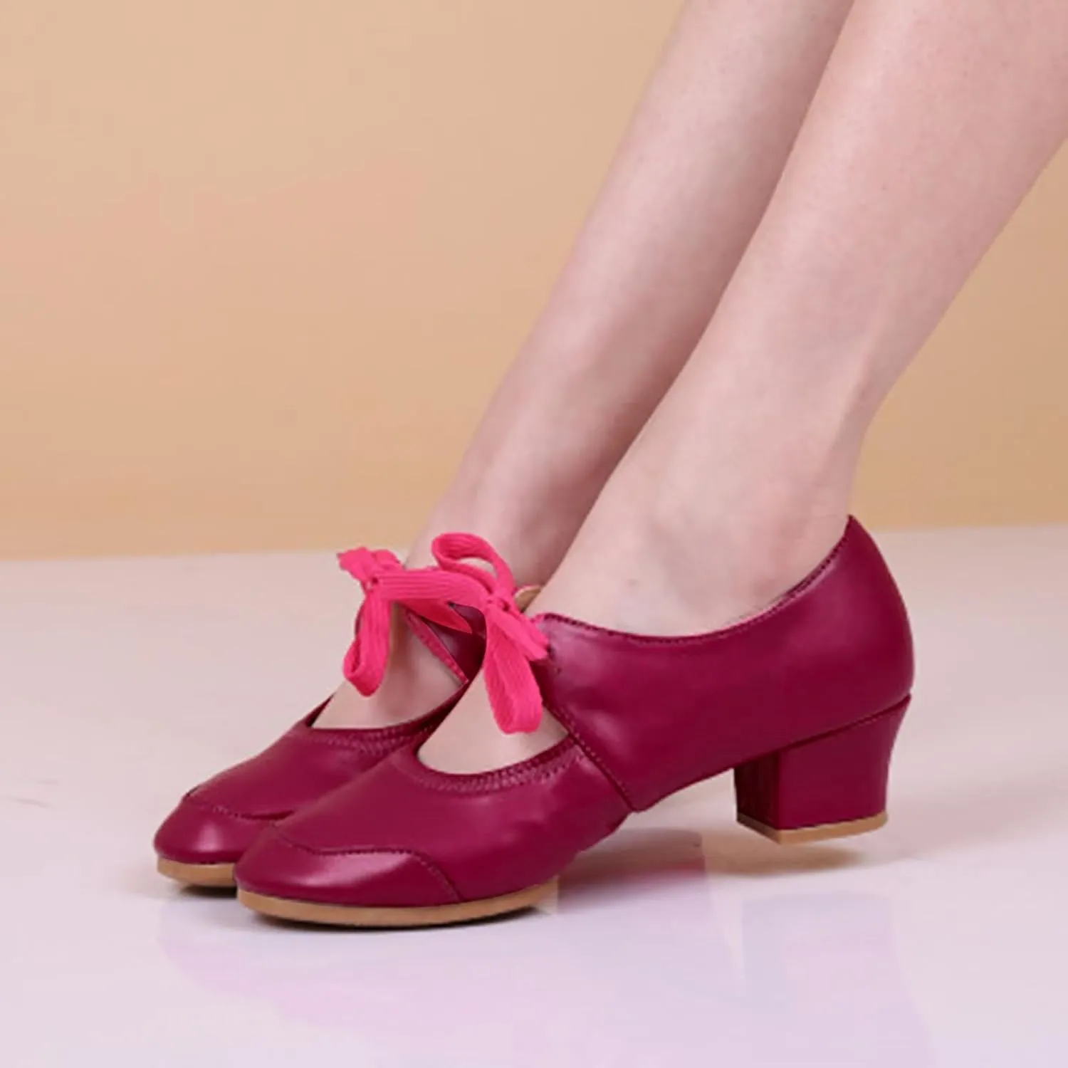 Women Ladies Dancing Prom Ballroom Latin Ballet Dance Singles Shoes Womens Platform Sandals Size 11, 5