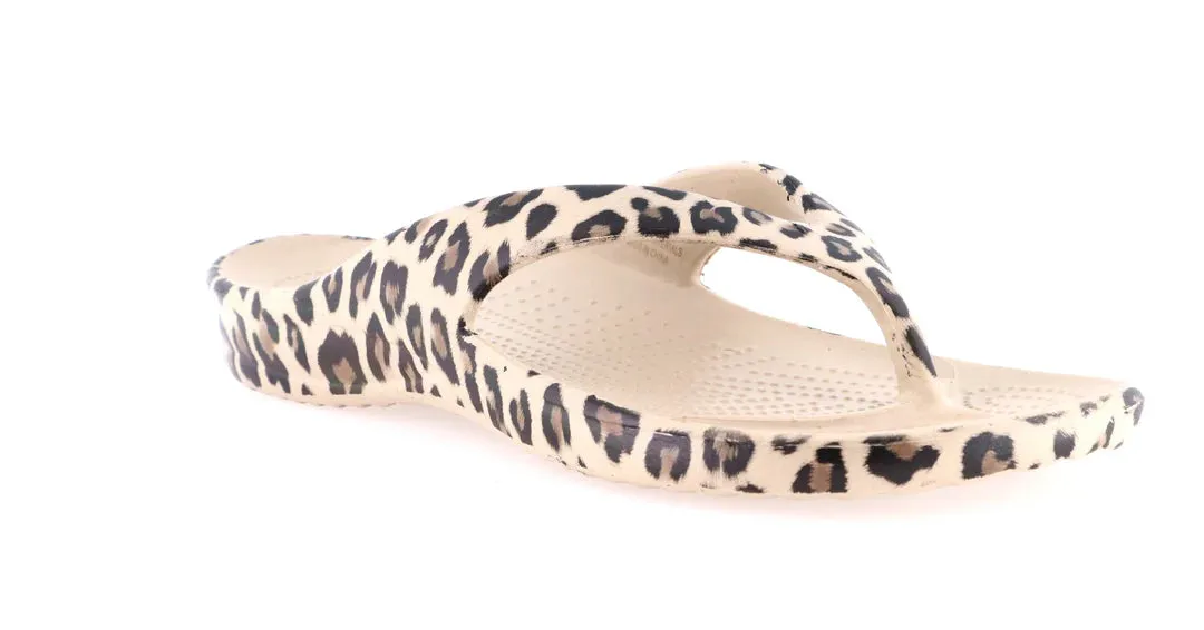 Women's Flip Flop  Leopard Print
