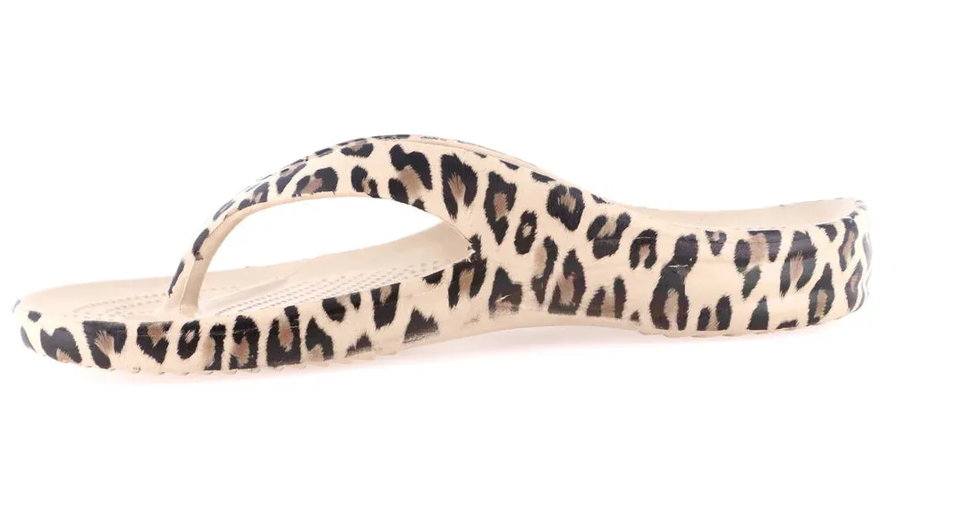 Women's Flip Flop  Leopard Print